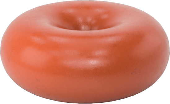 Yüksek Sıcaklık Yumuşak Silikon O-Ring, 3/32 Kesirli Genişlik, Dash Numarası 102