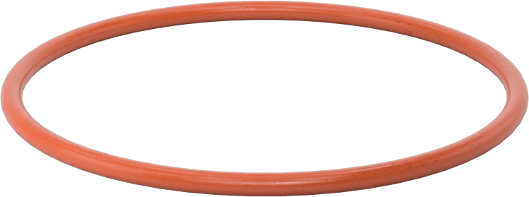 Yüksek Sıcaklık Yumuşak Silikon O-Ring, 3/32 Kesirli Genişlik, Dash Numarası 142