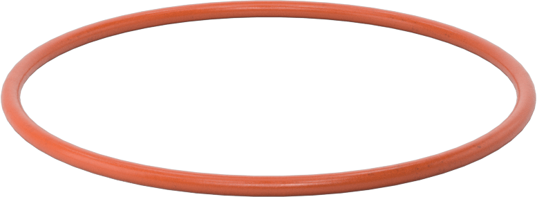 Yüksek Sıcaklık Yumuşak Silikon O-Ring, 3/32 Kesirli Genişlik, Dash Numarası 148