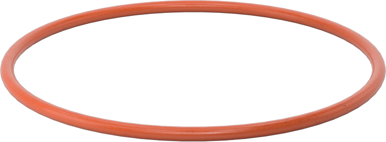 Yüksek Sıcaklık Yumuşak Silikon O-Ring, 3/32 Kesirli Genişlik, Dash Numarası 149