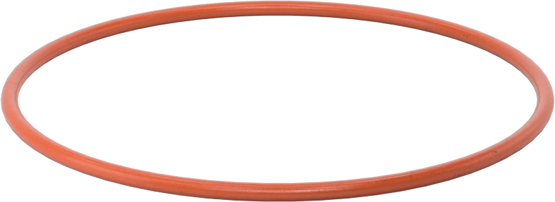 Yüksek Sıcaklık Yumuşak Silikon O-Ring, 3/32 Kesirli Genişlik, Dash Numarası 152