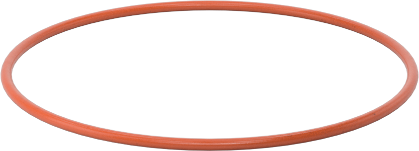 Yüksek Sıcaklık Yumuşak Silikon O-Ring, 3/32 Kesirli Genişlik, Dash Numarası 154