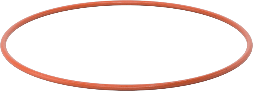 Yüksek Sıcaklık Yumuşak Silikon O-Ring, 3/32 Kesirli Genişlik, Dash Numarası 157