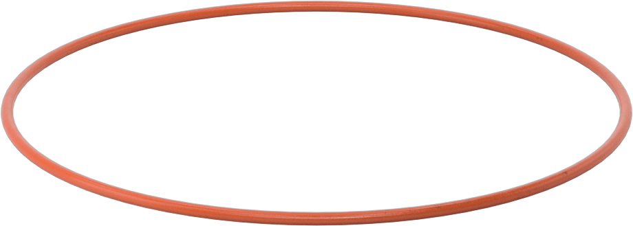 Yüksek Sıcaklık Yumuşak Silikon O-Ring, 3/32 Kesirli Genişlik, Dash Numarası 160