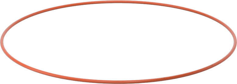 Yüksek Sıcaklık Yumuşak Silikon O-Ring, 3/32 Kesirli Genişlik, Dash Numarası 171