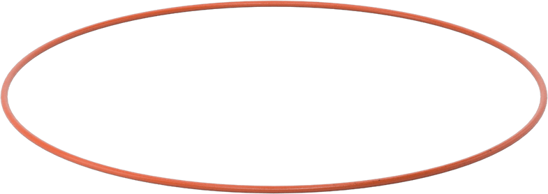 Yüksek Sıcaklık Yumuşak Silikon O-Ring, 3/32 Kesirli Genişlik, Dash Numarası 172