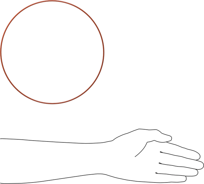 Yüksek Sıcaklık Yumuşak Silikon O-Ring, 3/32 Kesirli Genişlik, Dash Numarası 172