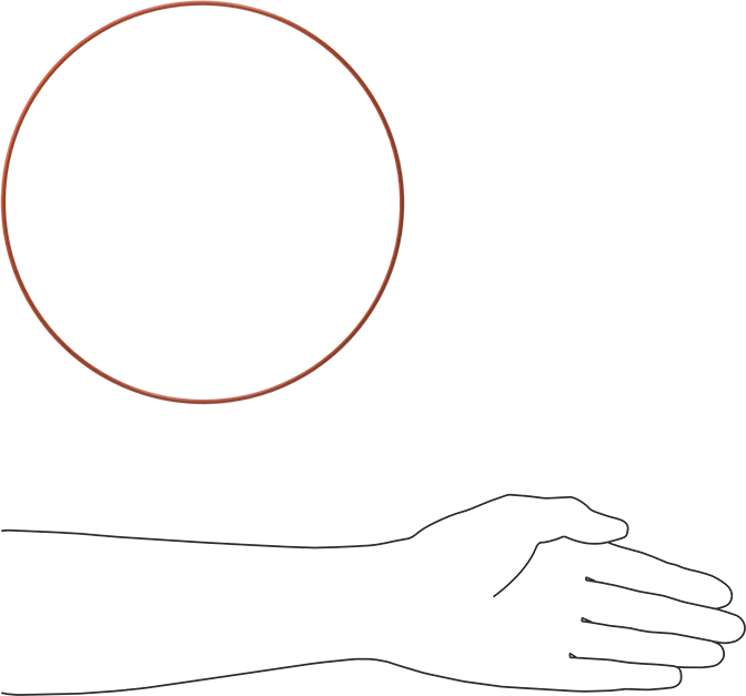 Yüksek Sıcaklık Yumuşak Silikon O-Ring, 3/32 Kesirli Genişlik, Dash Numarası 174