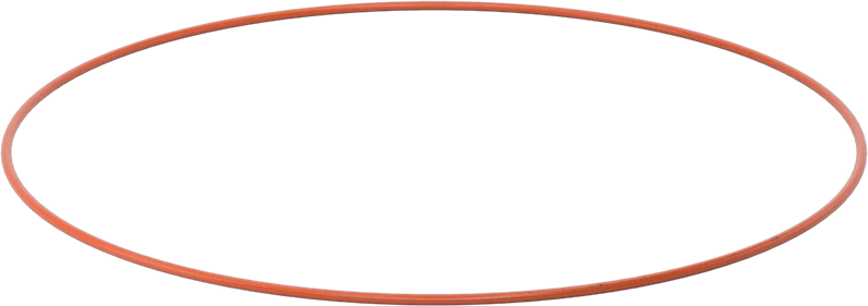 Yüksek Sıcaklık Yumuşak Silikon O-Ring, 3/32 Kesirli Genişlik, Dash Numarası 174