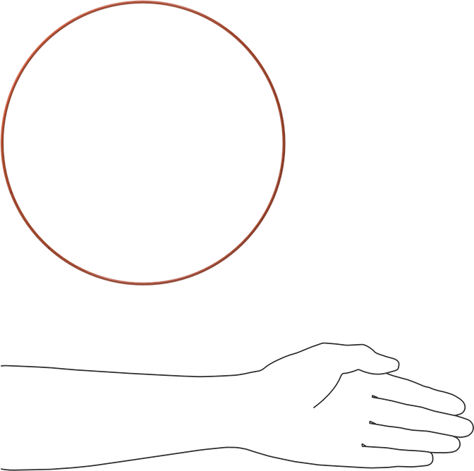 Yüksek Sıcaklık Yumuşak Silikon O-Ring, 3/32 Kesirli Genişlik, Dash Numarası 178