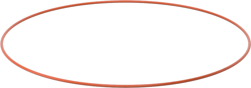 Yüksek Sıcaklık Yumuşak Silikon O-Ring, 3/32 Kesirli Genişlik, Dash Numarası 178