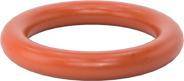 Yüksek Sıcaklık Yumuşak Silikon O-Ring, 1/8 Kesirli Genişlik, Dash Numarası 209