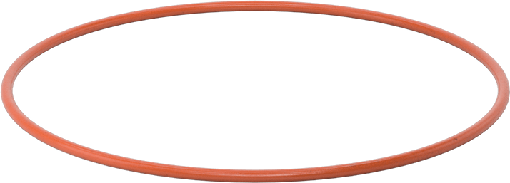 Yüksek Sıcaklık Yumuşak Silikon O-Ring, 1/8 Kesirli Genişlik, Dash Numarası 257