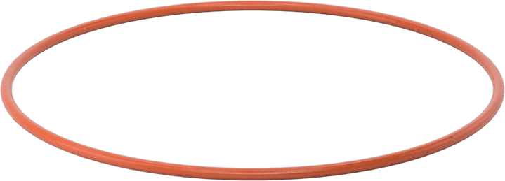 Yüksek Sıcaklık Yumuşak Silikon O-Ring, 1/8 Kesirli Genişlik, Dash Numarası 258