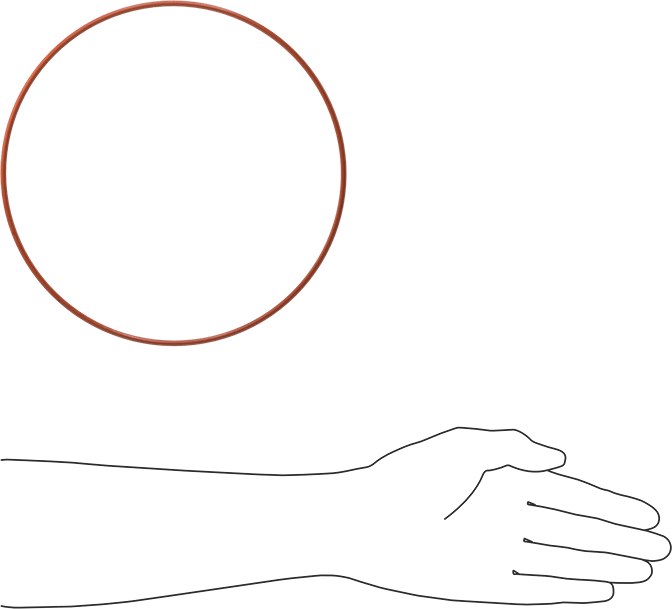 Yüksek Sıcaklık Yumuşak Silikon O-Ring, 1/8 Kesirli Genişlik, Dash Numarası 267