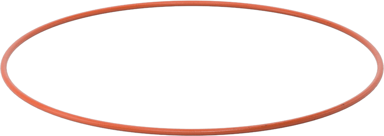 Yüksek Sıcaklık Yumuşak Silikon O-Ring, 1/8 Kesirli Genişlik, Dash Numarası 268