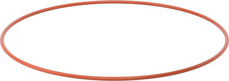 Yüksek Sıcaklık Yumuşak Silikon O-Ring, 1/8 Kesirli Genişlik, Dash Numarası 269