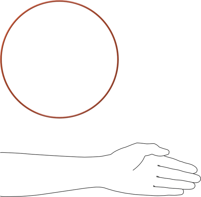 Yüksek Sıcaklık Yumuşak Silikon O-Ring, 1/8 Kesirli Genişlik, Dash Numarası 272