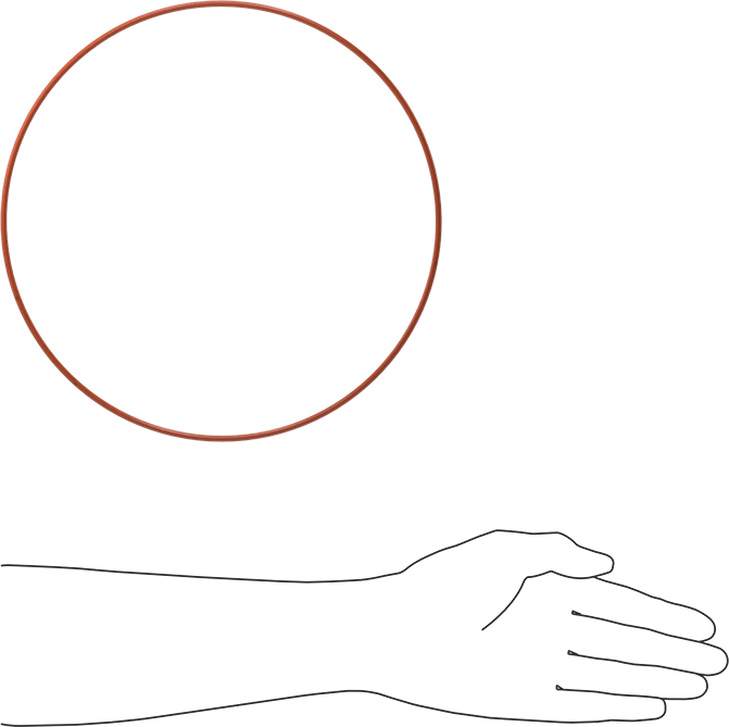 Yüksek Sıcaklık Yumuşak Silikon O-Ring, 1/8 Kesirli Genişlik, Dash Numarası 273