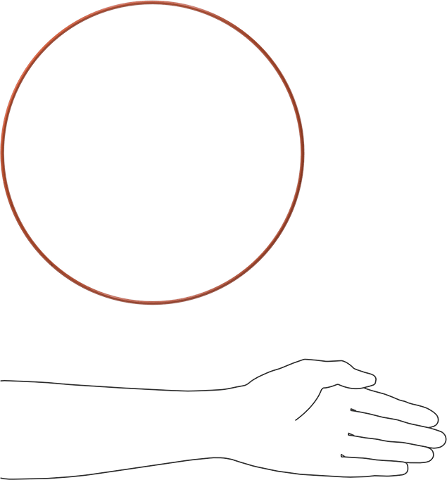 Yüksek Sıcaklık Yumuşak Silikon O-Ring, 1/8 Kesirli Genişlik, Dash Numarası 276