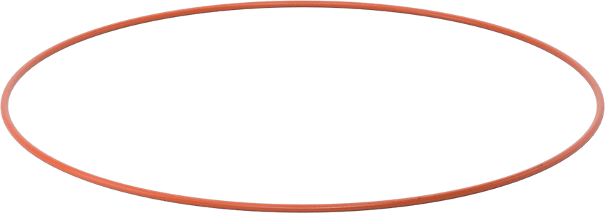 Yüksek Sıcaklık Yumuşak Silikon O-Ring, 1/8 Kesirli Genişlik, Dash Numarası 276