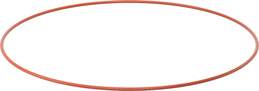 Yüksek Sıcaklık Yumuşak Silikon O-Ring, 1/8 Kesirli Genişlik, Dash Numarası 277