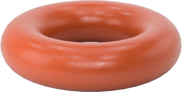 Yüksek Sıcaklık Yumuşak Silikon O-Ring, 3/16 Kesirli Genişlik, Dash Numarası 309