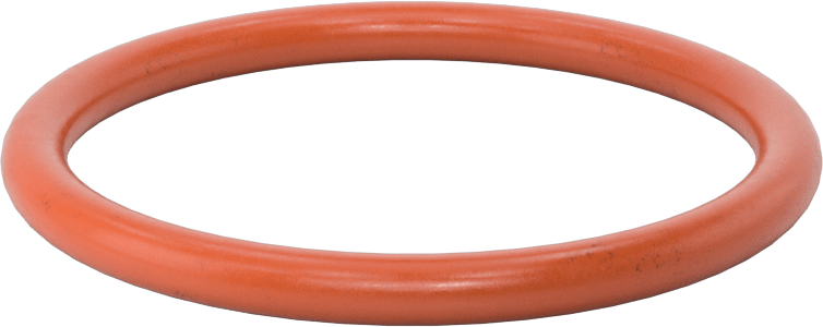 Yüksek Sıcaklık Yumuşak Silikon O-Ring, 3/16 Kesirli Genişlik, Dash Numarası 331