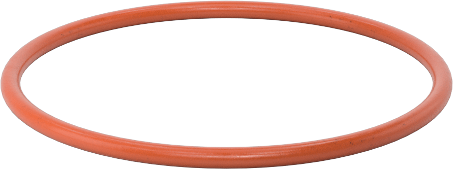 Yüksek Sıcaklık Yumuşak Silikon O-Ring, 3/16 Kesirli Genişlik, Dash Numarası 349