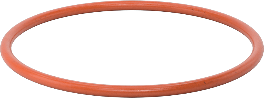 Yüksek Sıcaklık Yumuşak Silikon O-Ring, 3/16 Kesirli Genişlik, Dash Numarası 350