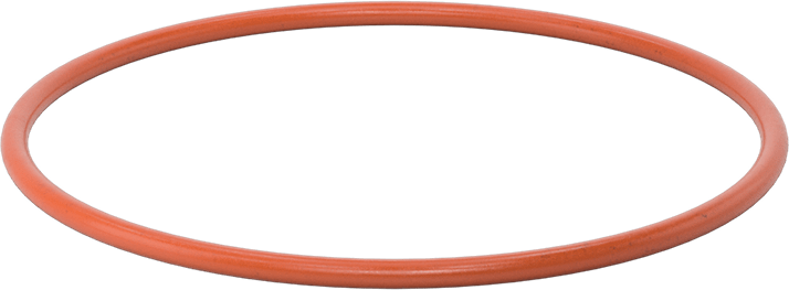 Yüksek Sıcaklık Yumuşak Silikon O-Ring, 3/16 Kesirli Genişlik, Dash Numarası 359