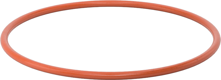 Yüksek Sıcaklık Yumuşak Silikon O-Ring, 3/16 Kesirli Genişlik, Dash Numarası 360