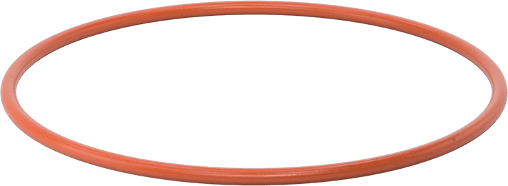 Yüksek Sıcaklık Yumuşak Silikon O-Ring, 3/16 Kesirli Genişlik, Dash Numarası 363