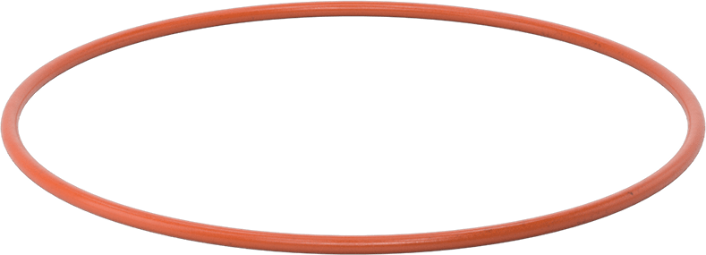 Yüksek Sıcaklık Yumuşak Silikon O-Ring, 3/16 Kesirli Genişlik, Dash Numarası 370