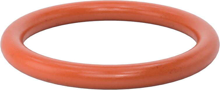 Yüksek Sıcaklık Yumuşak Silikon O-Ring, 1/4 Kesirli Genişlik, Dash Numarası 406