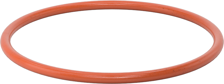 Yüksek Sıcaklık Yumuşak Silikon O-Ring, 1/4 Kesirli Genişlik, Dash Numarası 434