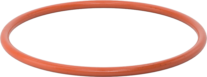 Yüksek Sıcaklık Yumuşak Silikon O-Ring, 1/4 Kesirli Genişlik, Dash Numarası 437