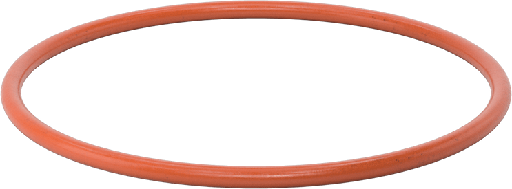 Yüksek Sıcaklık Yumuşak Silikon O-Ring, 1/4 Kesirli Genişlik, Dash Numarası 439