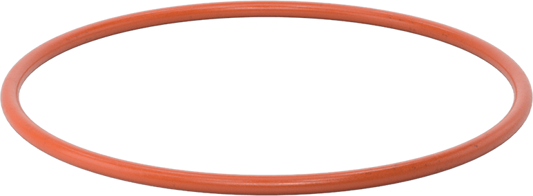 Yüksek Sıcaklık Yumuşak Silikon O-Ring, 1/4 Kesirli Genişlik, Dash Numarası 443