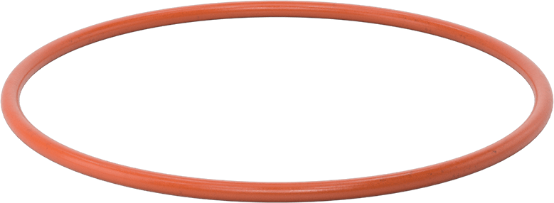 Yüksek Sıcaklık Yumuşak Silikon O-Ring, 1/4 Kesirli Genişlik, Dash Numarası 444