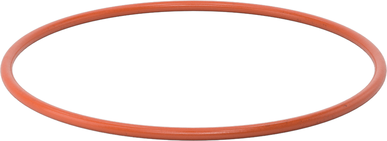 Yüksek Sıcaklık Yumuşak Silikon O-Ring, 1/4 Kesirli Genişlik, Dash Numarası 446