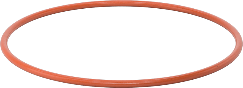 Yüksek Sıcaklık Yumuşak Silikon O-Ring, 1/4 Kesirli Genişlik, Dash Numarası 447