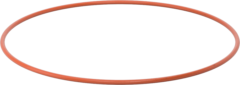 Yüksek Sıcaklık Yumuşak Silikon O-Ring, 1/4 Kesirli Genişlik, Dash Numarası 458