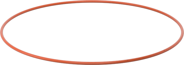 Yüksek Sıcaklık Yumuşak Silikon O-Ring, 1/4 Kesirli Genişlik, Dash Numarası 465