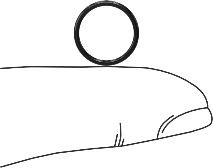 Yağa Dayanıklı Yumuşak Buna-N O-Rings, 1 mm Genişlik, 10 mm İç Çap