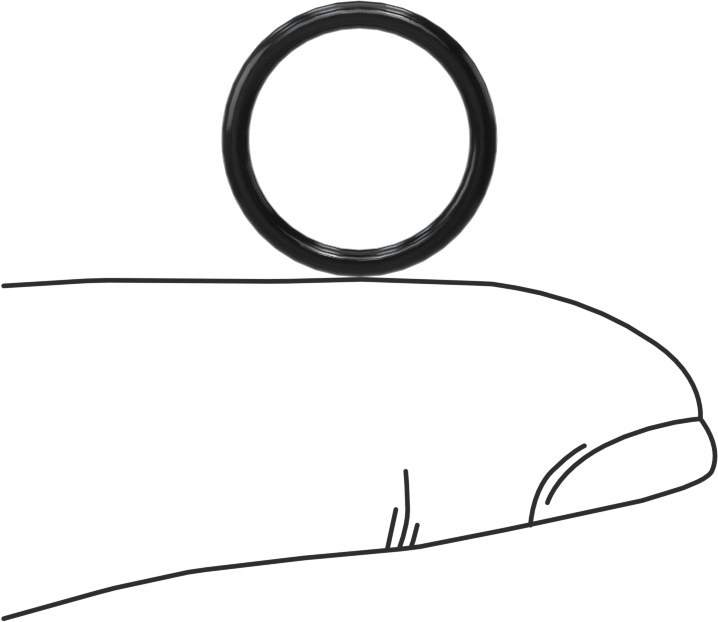 Yağa Dayanıklı Yumuşak Buna-N O-Rings, 1.5 mm Genişlik, 12 mm İç Çap