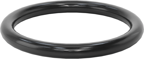 Yağa Dayanıklı Yumuşak Buna-N O-Rings, 2 mm Genişlik, 17 mm İç Çap