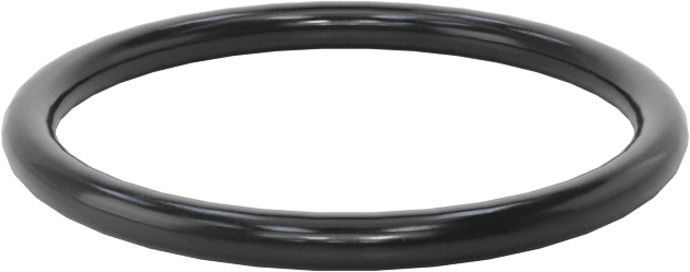 Yağa Dayanıklı Yumuşak Buna-N O-Rings, 2 mm Genişlik, 22 mm İç Çap