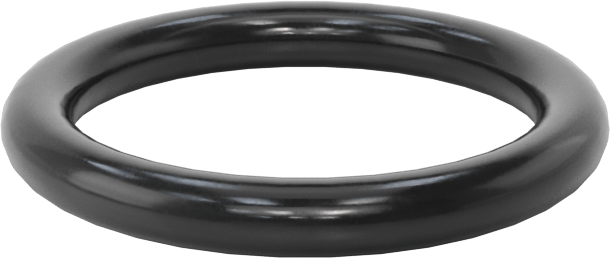 Yağa Dayanıklı Yumuşak Buna-N O-Rings, 2.5 mm Genişlik, 16 mm İç Çap