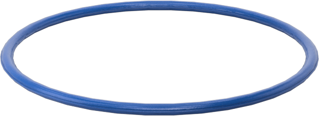 Yağa Dayanıklı Metal ve X-Ray Algılanabilir O-Ring, Buna-N, 1/16 Kesirli Genişlik, Dash Numarası 021